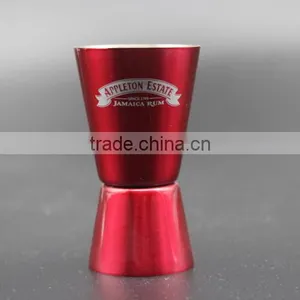 1 & 2 Ounce Stainless Steel Jigger, 15/30ml Jigger, Measuring Cups thumbnail-2