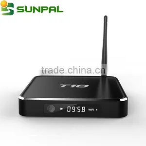 Manufacturer Metal Original Amlogic S905 T10 Plus /T95 T8 Pro Android 5.1 tv Box T10 thumbnail-1