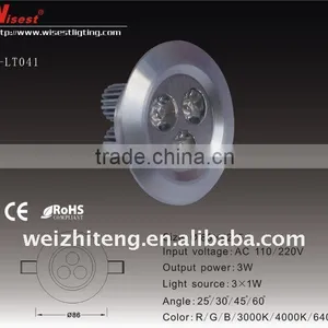 20X 5W LED GU10 Downlight Recessed Ceiling Down Spot Light Kits Dimmable 240v thumbnail-1