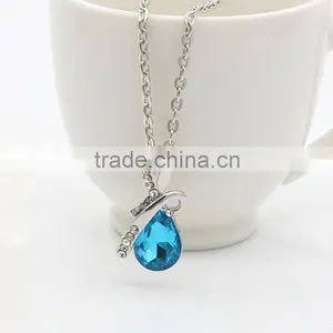 Angel Tears Girls Jewelry Wholesale Crystal Drop Necklace thumbnail-6