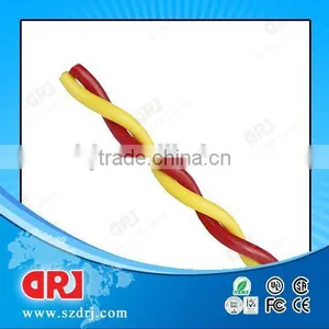 2pair 2 * 0.75 Waterproof Jacket Electric Wire Cable Roll thumbnail-1