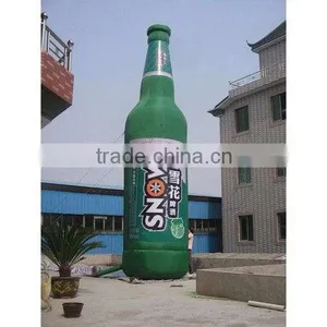 Cheap Inflatable Beer Bottle for Promotion / Advertising Inflatable Bottle / Inflatable Wine Bottle thumbnail-1