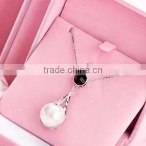 China Supplier 925 Sterling Silver Jewelry Cheap Necklace for Ladies thumbnail-2