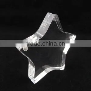 Clear Star-shaped Acrylic Photo Frame Sandwich thumbnail-2