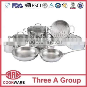High Quality 13 Pcs Stainless Steel Kitchenware With Induction Bottom thumbnail-1