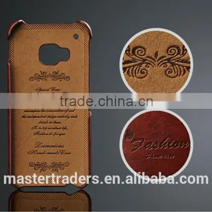 Original Fashion Wax Grain PU Leather Back Cover Case With Card Slot For HTC One M9 MT-3556 thumbnail-5