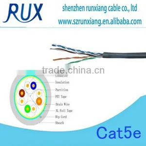 24AWG 2 Pairs Lan Cable Fluke Test D-link FTP Cat5e thumbnail-1