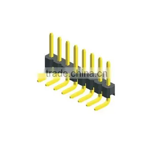 2.54mm Pitch 12 Pin Male Connector Right Angle thumbnail-1
