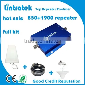 Lintratek Brand Cellular Amplifier,cdma Amplifier,quad Band Gsm 850 900 1800 1900 Mhz thumbnail-1
