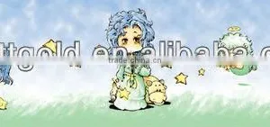Cartoon Princess Printing Wall Border B1029 thumbnail-1