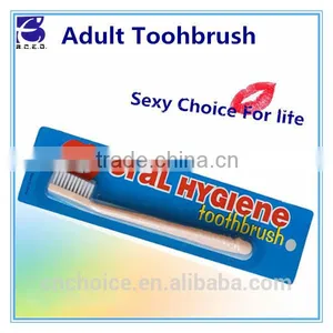 Eco-friendly Penis Shaped Sexy PP Adult Toothbrush thumbnail-1