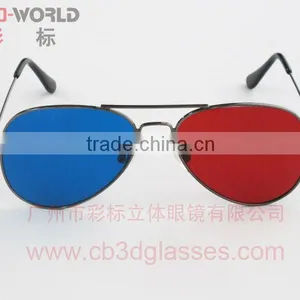 Wholesale Plastic Red Blue Glasses thumbnail-1