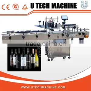 Automatic Glass Alochol Wine Bottle Labeling Machine thumbnail-1