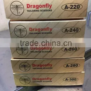 KOREA DRAGONFLY TAILORING SCISSORS A-220, A240, A-260, A-280, A-300 thumbnail-5