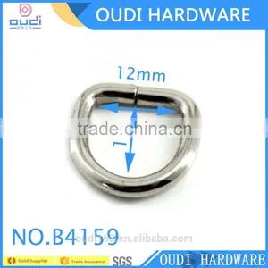 12mm Zinc Alloy Clamp d Metal Buckle Ring thumbnail-2