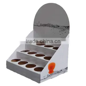 China Supplier New Product Custom Cardboard Display Stand 2 Tier thumbnail-3