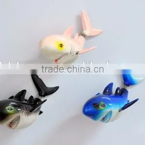 3.5 Inch Factory Custom 3D Plastic Shark Refrigerator Magnets thumbnail-1