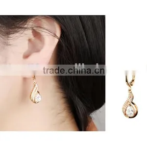 2016 Fashion 316 L Crystal Earrings in Hot Sale thumbnail-4