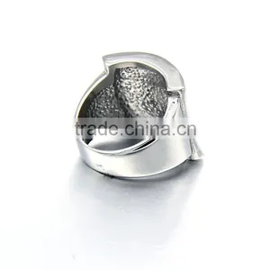 Jewellery From China Wholesale Supplier Steel Ring Women Finger Ring Size thumbnail-4