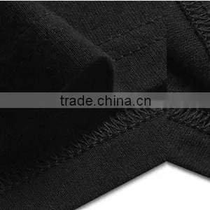 Black Round Collar Personality Cotton T-shirt for Boys Fashion t Shirt thumbnail-6