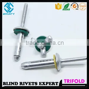 HIGH QUALITY FACTORY ALUMINUM LOAD SPREADING RIVETS FOR GLASS CURTAIN WALL thumbnail-2