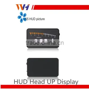 Hot Sale Universal Speeding Fuel Warning Windshield Project Alarm System Car Detector OBD Interface Car HUD Head Up Display thumbnail-4