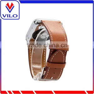 Genuine Leather Single Tour Bracelet Leather Band Strap For Apple Watch 38mm 42mm thumbnail-2