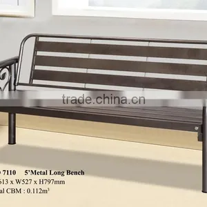 Metal Long Bench 5' thumbnail-1