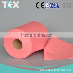 [D-TEX] Woodpulp and PP Spunlaced Nonwoven for Industrial Cleaning Wiper thumbnail-1