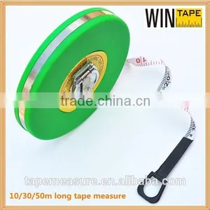 10M 30M 50M ABS Case Soft Pvc Bulk Fiberglass Tape Measure Metric thumbnail-1