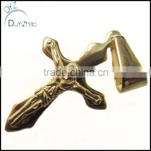 Hot Sale Stainless Steel Cross Charms, Mini Cross Pendant thumbnail-1