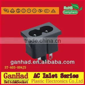 IEC8 Power Socket &IEC60320 UL498 AC Inlet thumbnail-1