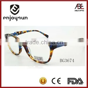 Fashion Multi-color Frame Lady Acetate Optical Frame Eyewear thumbnail-1