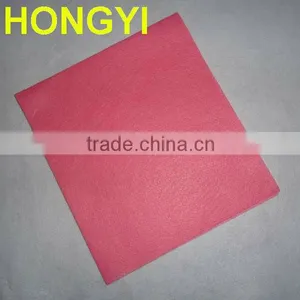 Pink Needle Punched Nonwoven Cleaning Cloth/wipes (needle Punched, 70%viscose, 30%polyester) thumbnail-1