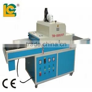 Express China Plane UV Drying Machine/UV Curing for PAPER OFFEST/UV Coating/UV Polishing/UV Glue LC-TM-800UVF thumbnail-1