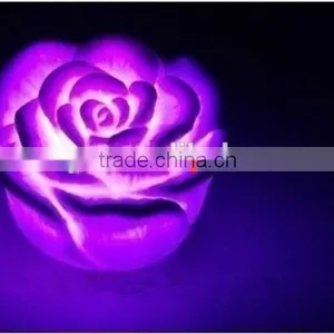 Led Gift Mini Rose Decorative Led Ele. Flower Flashing Craft Lamp Light thumbnail-2
