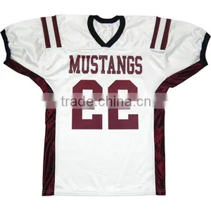 Custom Designed American Football Jerseys, Cougars Team Football Uniforms for Sale thumbnail-2