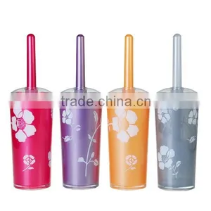 Rose Printing Clean Toilet Brush thumbnail-1