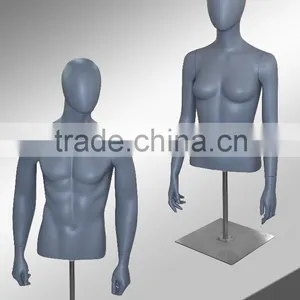 New Design Half-Body Mannequin With Base Plate thumbnail-1