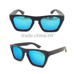 Frogskin Bamboo Sunglasses Mirror Polarized Lenses thumbnail-1