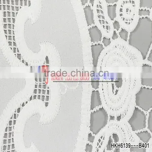 Textile Industry New Arrival Product Pringting Lace Bubble Chiffon Fabric Most Pupular Item Geometric Fabric thumbnail-4