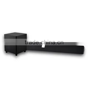 RMS 100W , BLUETOOTH TV SOUNDBAR WITH WIRED SUBWOOFER , SOUND BAR SEPAKER FOR HOME THEATER SYSTEM thumbnail-1