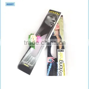 Luxury Hair Extension Box With Insert Card and Clear Window thumbnail-2