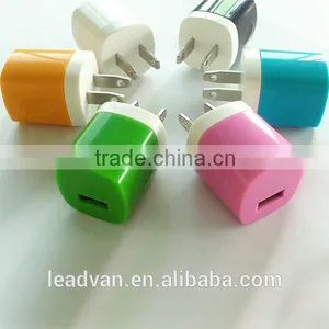 Wall Charger Adapter 2014 Hot Selling Colorful 1A Wall Charger Adapter thumbnail-1