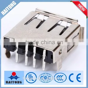 4pin AF Right Angle USB Connector With Best Price thumbnail-1