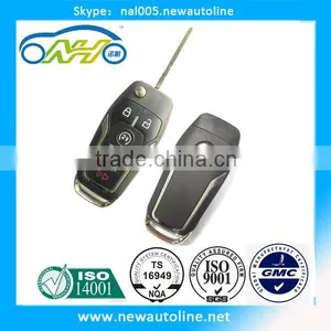 Wireless Car Key Remote With Flip Key NAL-RS350X thumbnail-1