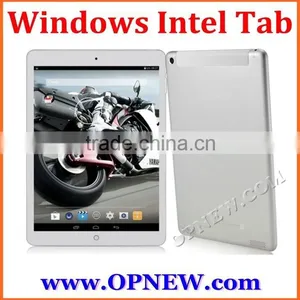 9 Inch Win8 Tablet Computer Intel 3735 64bit Processor IPS Capacitive Screen 2G/64GB Dual System Bluetooth Wifi Intel Computer thumbnail-1