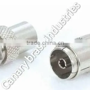 RF M.F. Adap, F Plug-RCA Soc thumbnail-1