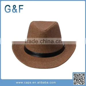 Cheap Cowboy Straw Hat In China thumbnail-3
