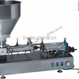 Horizontal Pneumatic Paste Water Filling Machine thumbnail-1